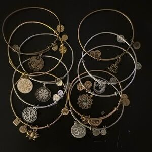 alex and ani charm bracelet bundle